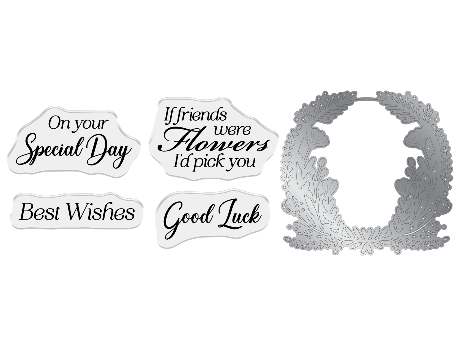 Crafter's Companion Stamp and Die Set - On Your Special Day