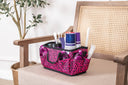 Crafter's Companion Limited Edition Raspberry Cheetah Storage Bags