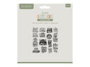 Crafters Companion The Great Outdoors Clear Acrylic Stamp Set - Find Yourself in Nature  