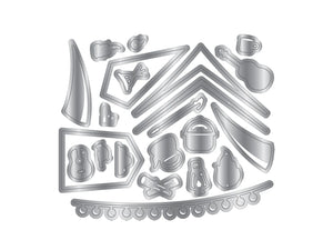 Crafters Companion The Great Outdoors Metal Die Set - Around the Campfire