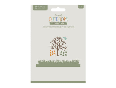 Crafters Companion The Great Outdoors Metal Die Edge'able - Natures Surroundings