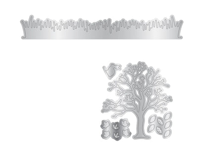 Crafters Companion The Great Outdoors Metal Die Edge'able - Natures Surroundings