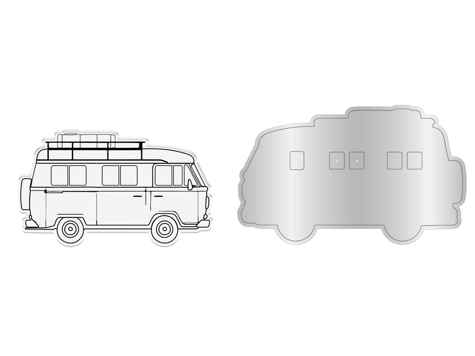 Crafters Companion The Great Outdoors Stamp & Die Set - Enjoy the Journey