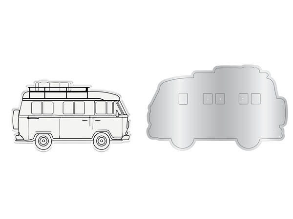 Crafters Companion The Great Outdoors Stamp & Die Set - Enjoy the Journey