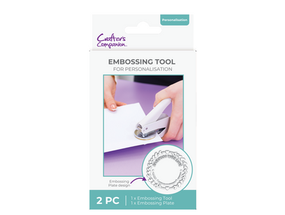 Crafter's Companion - Embossing Tool & Press Plate 2PC Set