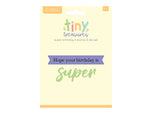 Crafter’s Companion Tiny Treasures Collection Stamp & Die - Super Birthday 