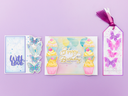 Vertical Edge Dies Cupcake & Butterflies Duo