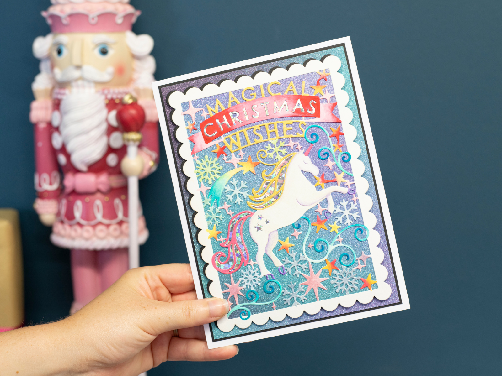 Christmas Create-a-Card Dies 4pc Collection