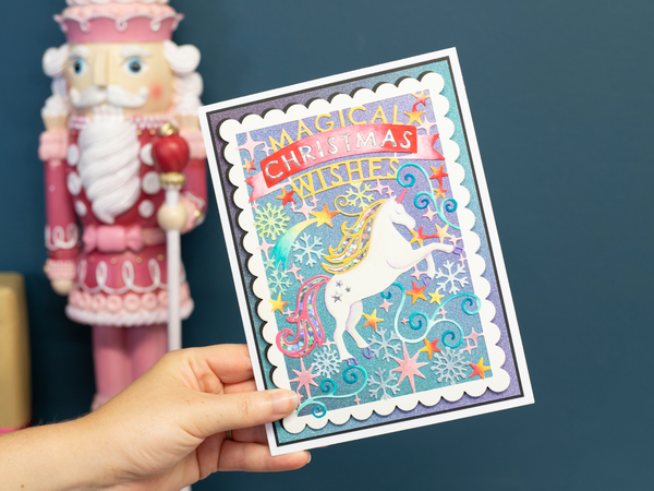 Christmas Create-a-Card Dies 4pc Collection