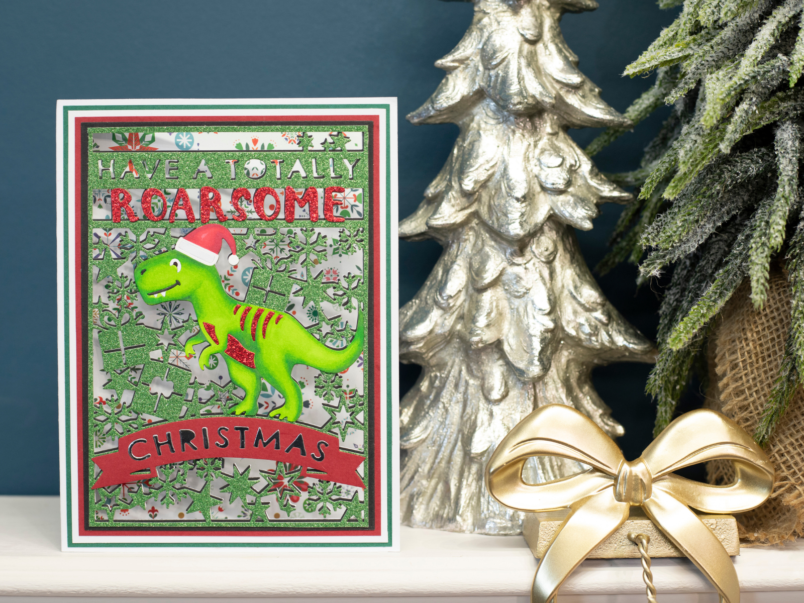 Christmas Create-a-Card Dies 4pc Collection