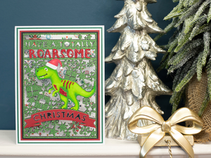 Christmas Create-a-Card Dies 4pc Collection