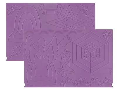 Ultimate Christmas Embossing Board - Angel Wings and Fancy Things