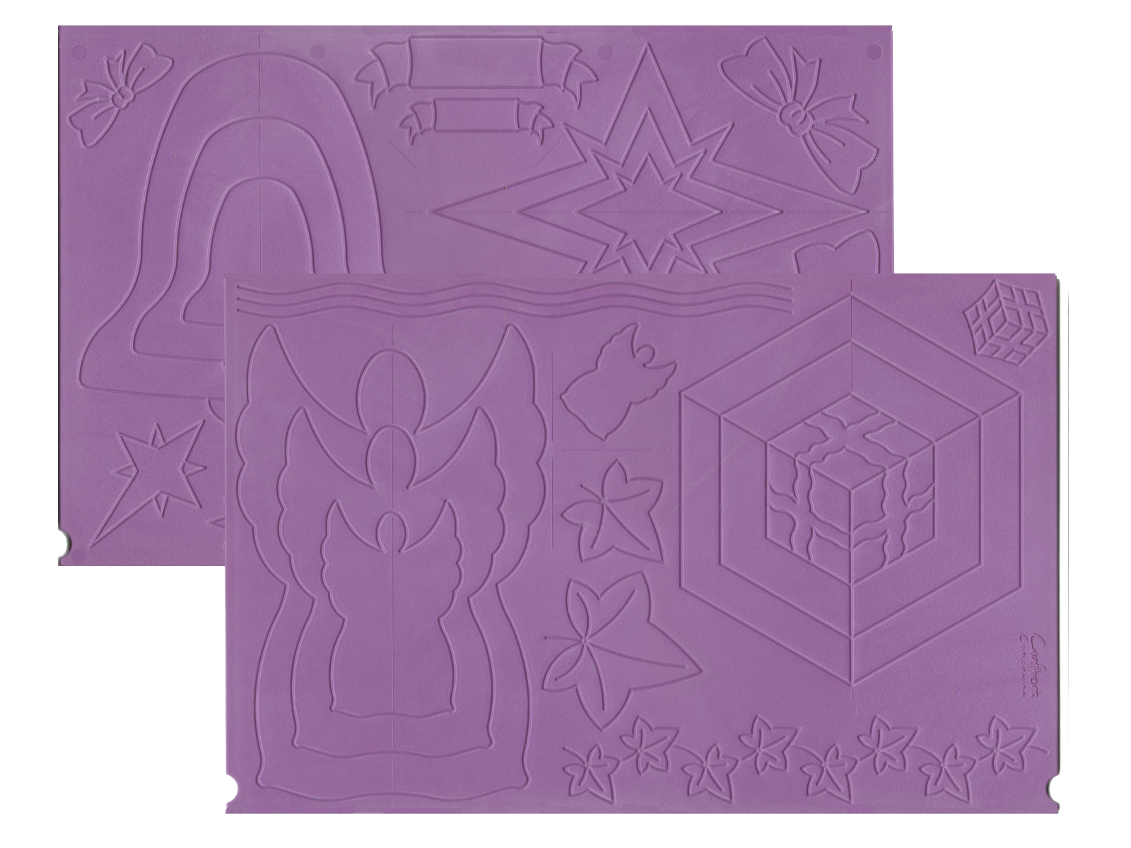 Ultimate Christmas Embossing Board - Angel Wings and Fancy Things