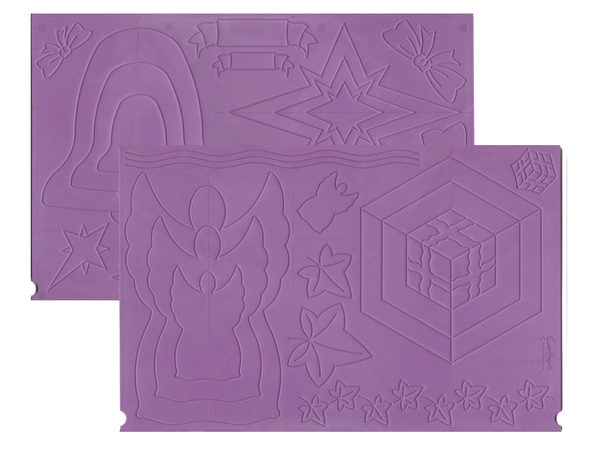 Ultimate Christmas Embossing Board - Angel Wings and Fancy Things