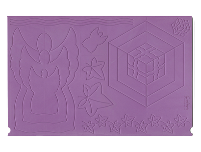 Ultimate Christmas Embossing Board - Angel Wings and Fancy Things