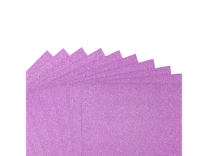 Crafter's Companion Glitter Card 10 Sheet Pack - Lilac