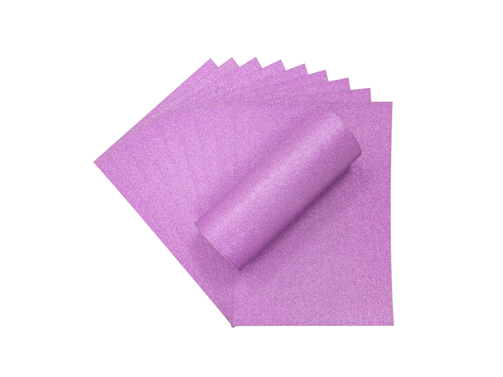 Crafter's Companion Glitter Card 10 Sheet Pack - Lilac