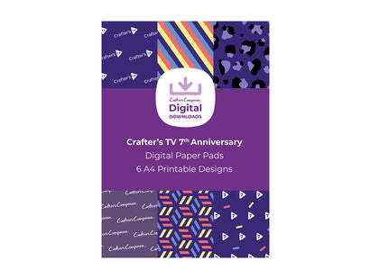 Crafter's TV 7th Anniversary - Digital Paper Pad