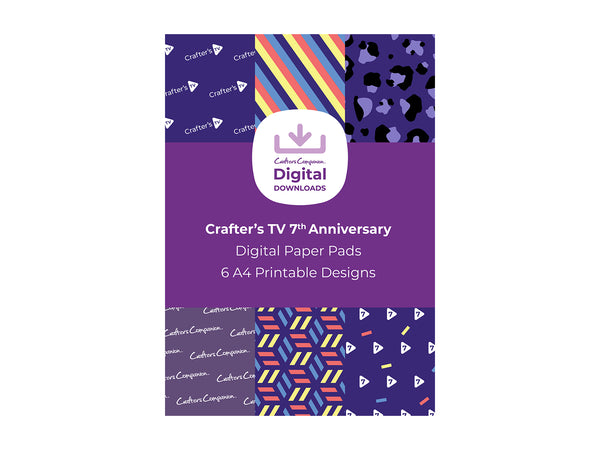 Crafter's TV 7th Anniversary - Digital Paper Pad