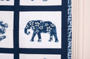 Chang's Fabric Elephants and Tigers Wall Hanging Kit