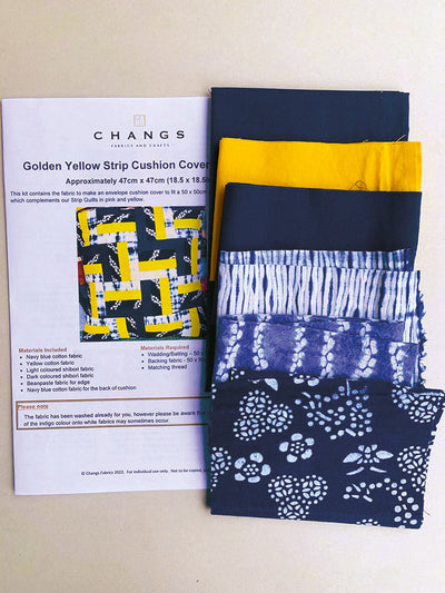 Chang's Fabric Strip Cushion Kit (yellow)