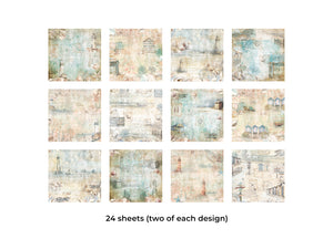 Best of 2025 Mixed Print Paper Pad Box 12" x 12"