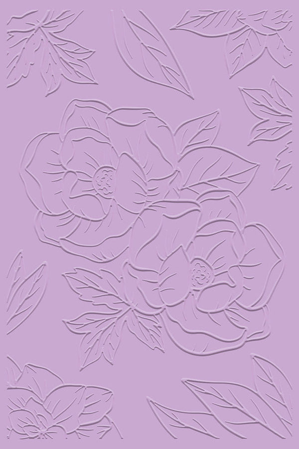 Gemini Illustrated Embossing Folders - Charming Helleborus
