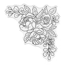 Sara Signature Floral Elegance Clear Acrylic Stamp – Blossoming Corner