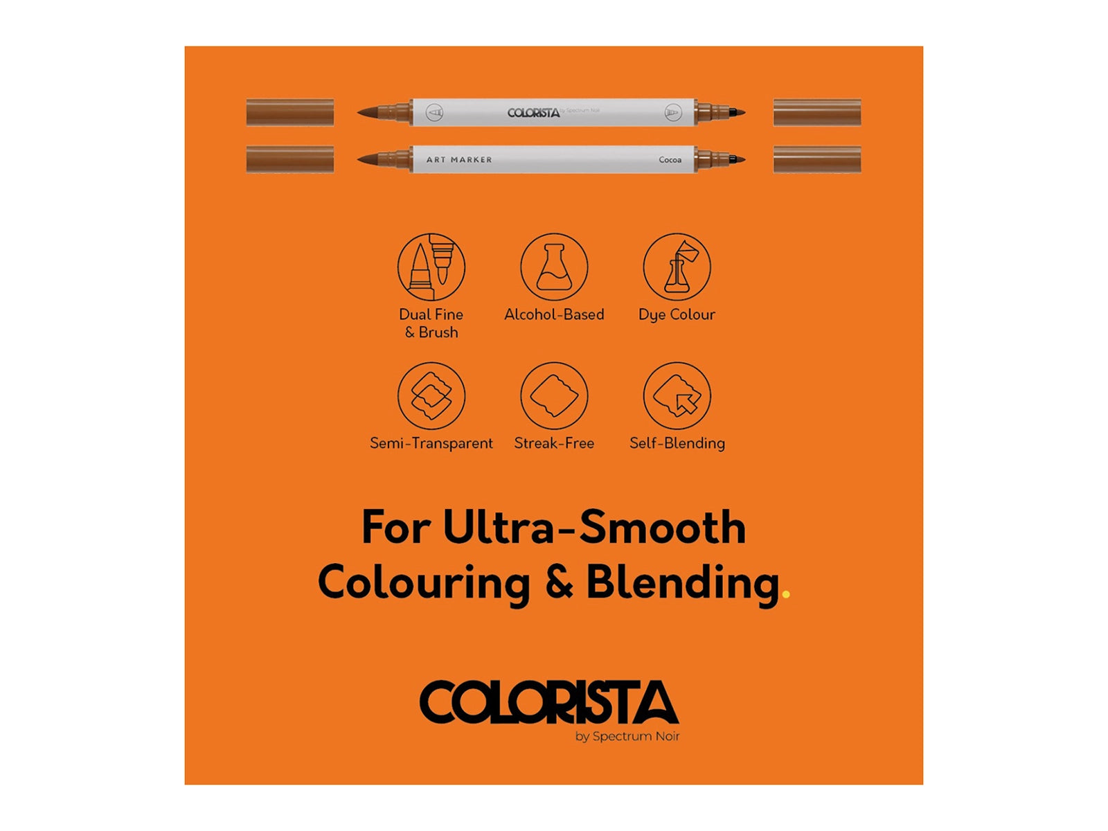 Colorista - Art Marker - Natural Tones 8pc