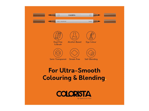 Colorista - Art Marker - Natural Tones 8pc