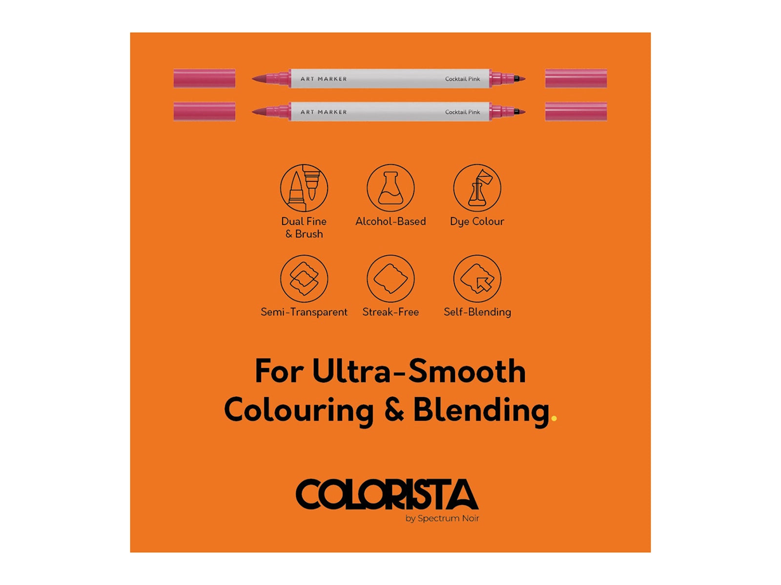 Colorista - Art Marker - Rich Shades 8pc