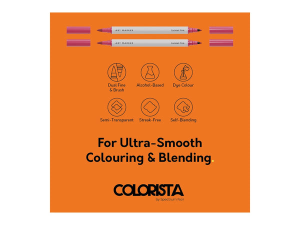Colorista - Art Marker - Rich Shades 8pc