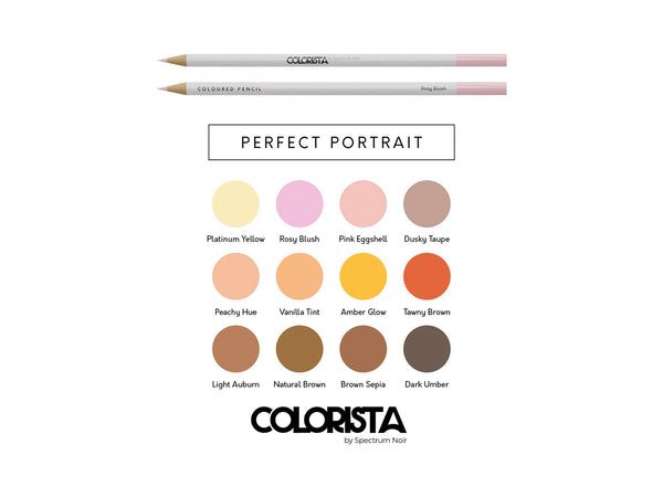 Colorista - Coloured Pencil - Perfect Portrait 12pc