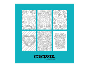 Colorista - Colouring Kit - Feelgood Florals 12pc