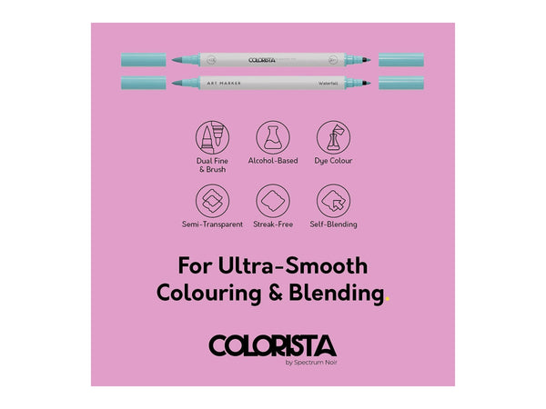 Colorista - Colouring Kit - Mindfully Calm 12pc