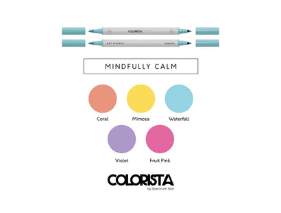 Colorista - Colouring Kit - Mindfully Calm 12pc