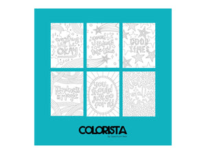 Colorista - Colouring Kit - Positive Vibes 12pc