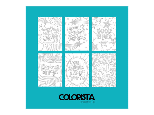 Colorista - Colouring Kit - Positive Vibes 12pc