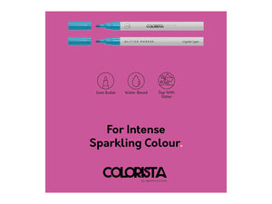 Colorista - Glitter Marker - Sparkling Brights 8pc