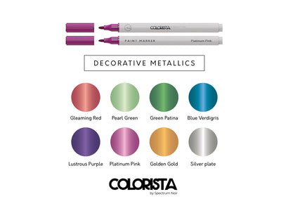 Colorista - Paint Marker - Decorative Metallics 8pc