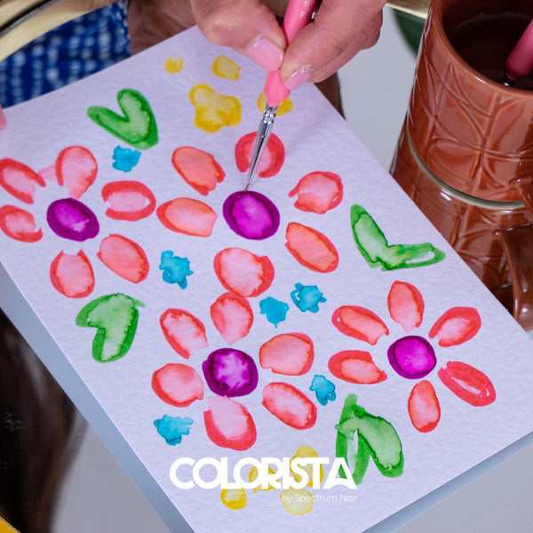 Colorista - Watercolour Marker - Botanic Accents 8pc