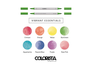 Colorista - Watercolour Marker - Vibrant Essentials 8pc