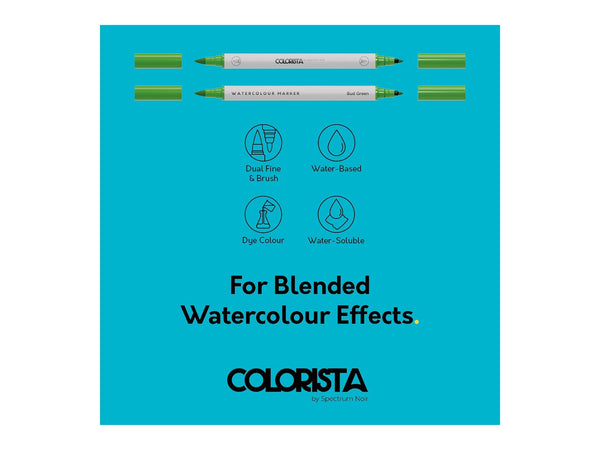 Colorista - Watercolour Marker - Vibrant Essentials 8pc