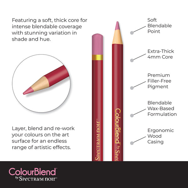 ColourBlend by Spectrum Noir 24 Pencil Set - Primaries