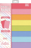 Colour Your World - Luxury Linen Card A4