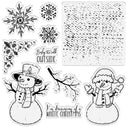 Crafter's Companion - Clear Acrylic Stamp - Snow Day