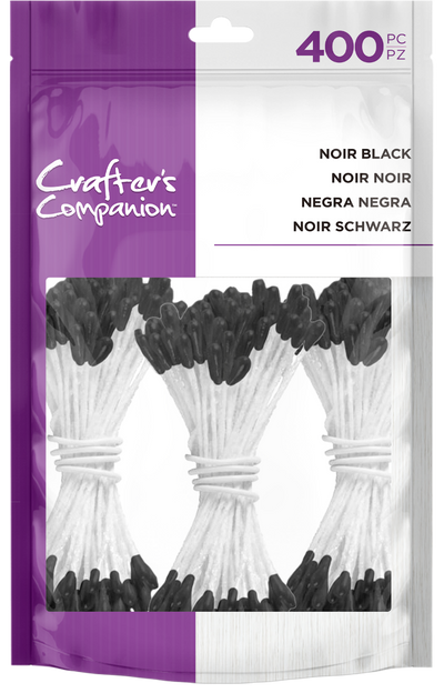 Crafters Companion - Flower Stamens - Noir Black (400PC)