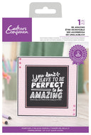 Crafters Companion - Photopolymer Stamp - Be amazing