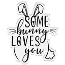 Crafters Companion - Photopolymer Stamp - Some Bunny
