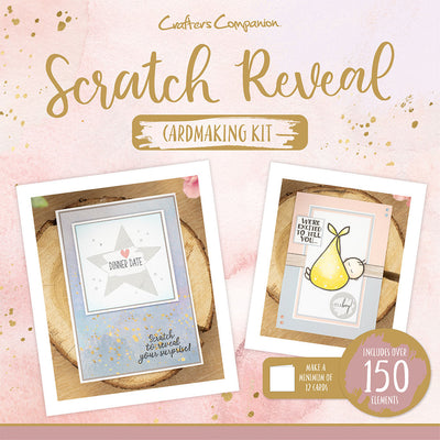 Crafters Companion - Scratch Reveal Cardmaking Kit